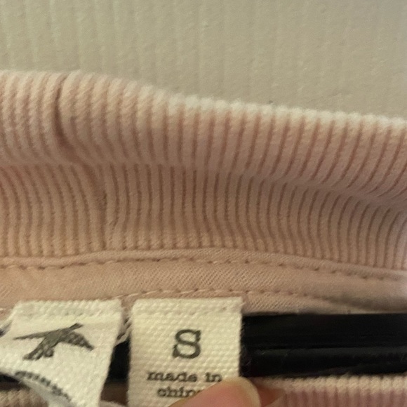 off the shoulder light pink tee - Picture 3 of 4